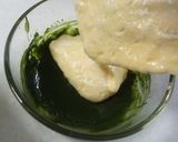 抹茶とお豆腐のマーブルシフォン作り方12写真