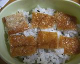 「のり弁」ならぬ「いなり弁」作り方3写真