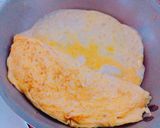 ＊ふわふわ明太子入りだし巻き卵焼き＊作り方4写真