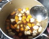 豚バラブロックとにんじんの煮物作り方4写真