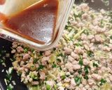 焼肉の生だれで 包まない餃子の具丼作り方7写真
