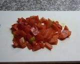トマトの中華風サラダ作り方1写真