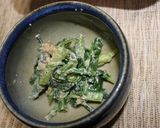 ウドと三つ葉のクルミ味噌和え～♪作り方11写真
