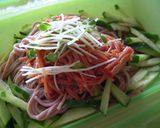 ランチに♫なめたけおろし蕎麦作り方7写真