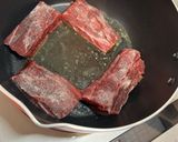 本まぐろの血合い　ステーキ作り方4写真