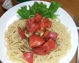 激うま☆トマトの冷製パスタ♡作り方8写真