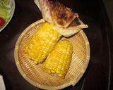 トウモロコシの丸焼き作り方3写真