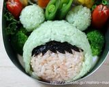 キャラ弁☆カエルキッズ♪作り方9写真