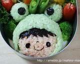キャラ弁☆カエルキッズ♪作り方10写真
