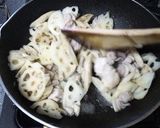 鶏肉と根菜の煮物作り方3写真