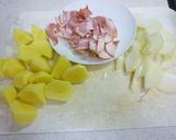 簡単　チーズ　de　ジャーマンポテト作り方2写真