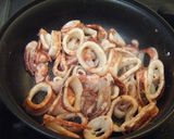 簡単☆イカのチリソース♪作り方1写真