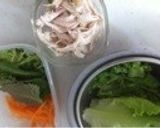 生春巻き カニカマand鶏胸肉作り方2写真