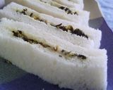 意外と美味しい✿高菜マヨサンド✿作り方4写真