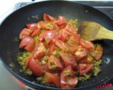 夏に食べたい　～トマトカレー～作り方5写真