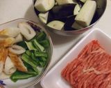 ごはんがすすむ！なすとひき肉の炒め煮作り方1写真