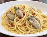 旨みたっぷり♪ぷりぷり！牡蠣のオイルパスタ作り方10写真