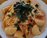 新じゃが芋のじゃがバタ明太パスタ作り方8写真