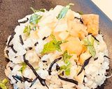 余り物救済！ひじきの美味しい混ぜご飯作り方2写真