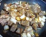 豚バラ肉とこんにゃくの煮物作り方4写真