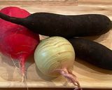 野菜のアグロドルチェ(甘酢煮)作り方1写真