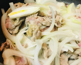 あまから豚丼● 豚こまぎれ肉の生姜焼き丼作り方2写真