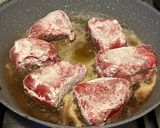 ブルゴーニュ風牛肉の赤ワイン煮込み作り方4写真