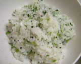 菜飯のりたま、超手抜きでも栄養ご飯作り方1写真