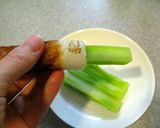 ＊ブロッコリーの芯とちくわの豚肉ロール作り方2写真