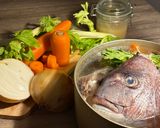 爽やかな魚介出汁 フュメ・ド・ポワソン作り方10写真