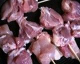 フライパンでジャンボ焼き鳥作り方1写真
