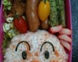 アンパンマンキャラ弁！作り方2写真