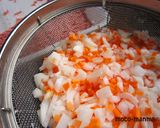 簡単＊野菜とひき肉の炊き込みピラフ＊作り方1写真