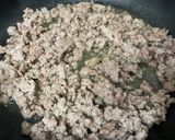 白菜と豚ひき肉の中華風炒め煮作り方4写真