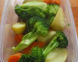 本掲載！ごろごろ野菜の時短うめっすソテー作り方2写真