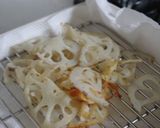 モロッコ豆とレンコンのサラダ。作り方1写真