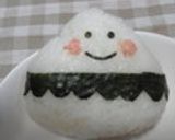 簡単キャラ弁風　塩おにぎり♪作り方9写真