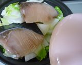 タジン鍋deぶりの酒蒸塩ダレがけ作り方2写真