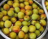 梅干の作り方（塩分10％のハチミツ漬）♪作り方2写真