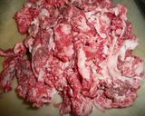 にんにくの芽と牛肉の炒めもの作り方2写真