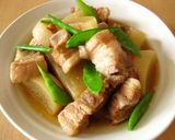 豚ばら肉と大根の煮込み作り方10写真