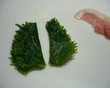 やわらか薄切り肉のさっぱり梅しそ巻き作り方1写真