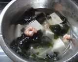 <diet>海老と豆腐の冷たいスープ作り方5写真