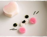 ＊キャラ弁＊　おにぎりで簡単アザラシ君★作り方2写真
