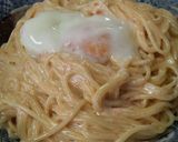 ボール１つ失敗絶対ないない～明太子カルボ作り方5写真