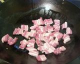 台湾★簡単豚バラ肉とザーサイの炒め物作り方2写真