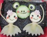 【キャラ弁★簡単てるてるぼうず】作り方3写真