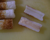 簡単おつまみ♪ちくわたらマヨチーズ焼き作り方3写真