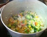 朝カレーダイエットに◎夏野菜キーマカレー作り方2写真