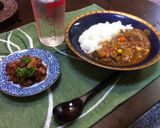 朝カレーダイエットに◎夏野菜キーマカレー作り方4写真